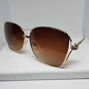 Brown Butterfly Sunglasses